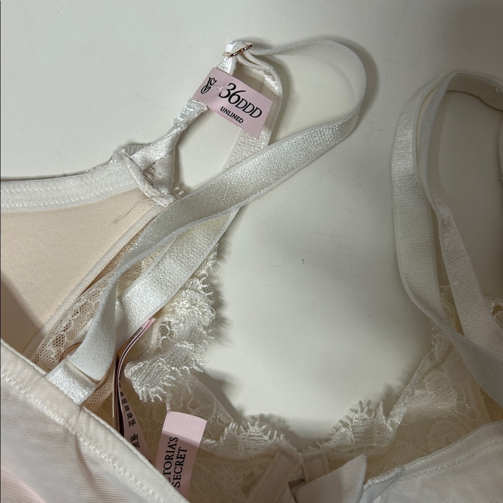 #027 NWT (size 36DDD) VIctoria secret ANGELS Wicked Unlined Boho bra - Picture 8 of 8
